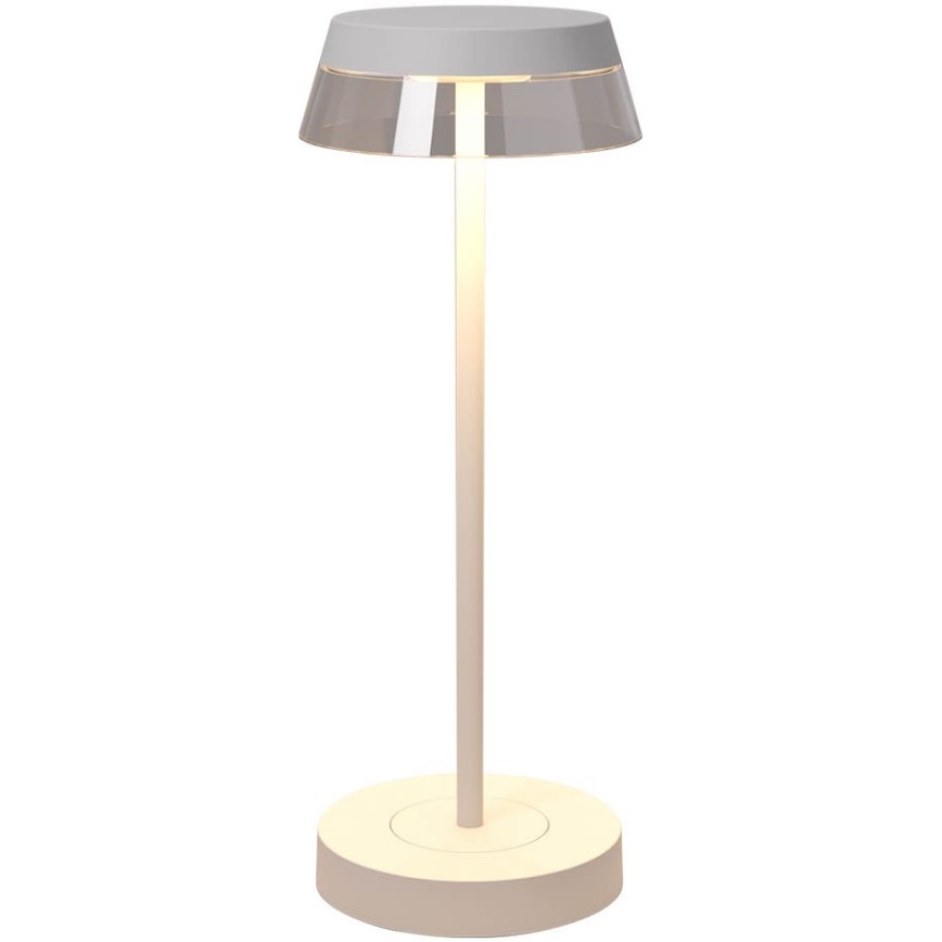Redo 90306 - Himmennettävä LED-kosketuspöytävalaisin ILUNA LED/2,5W/5V 2700-3000K 3000 mAh IP65 valkoinen