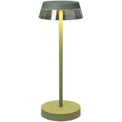 Redo 90309 - Himmennettävä LED-kosketuspöytävalaisin ILUNA LED/2,5W/5V 2700-3000K 3000 mAh IP65 vihreä
