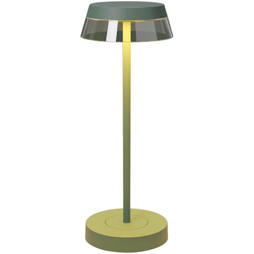 Redo 90309 - Himmennettävä LED-kosketuspöytävalaisin ILUNA LED/2,5W/5V 2700-3000K 3000 mAh IP65 vihreä