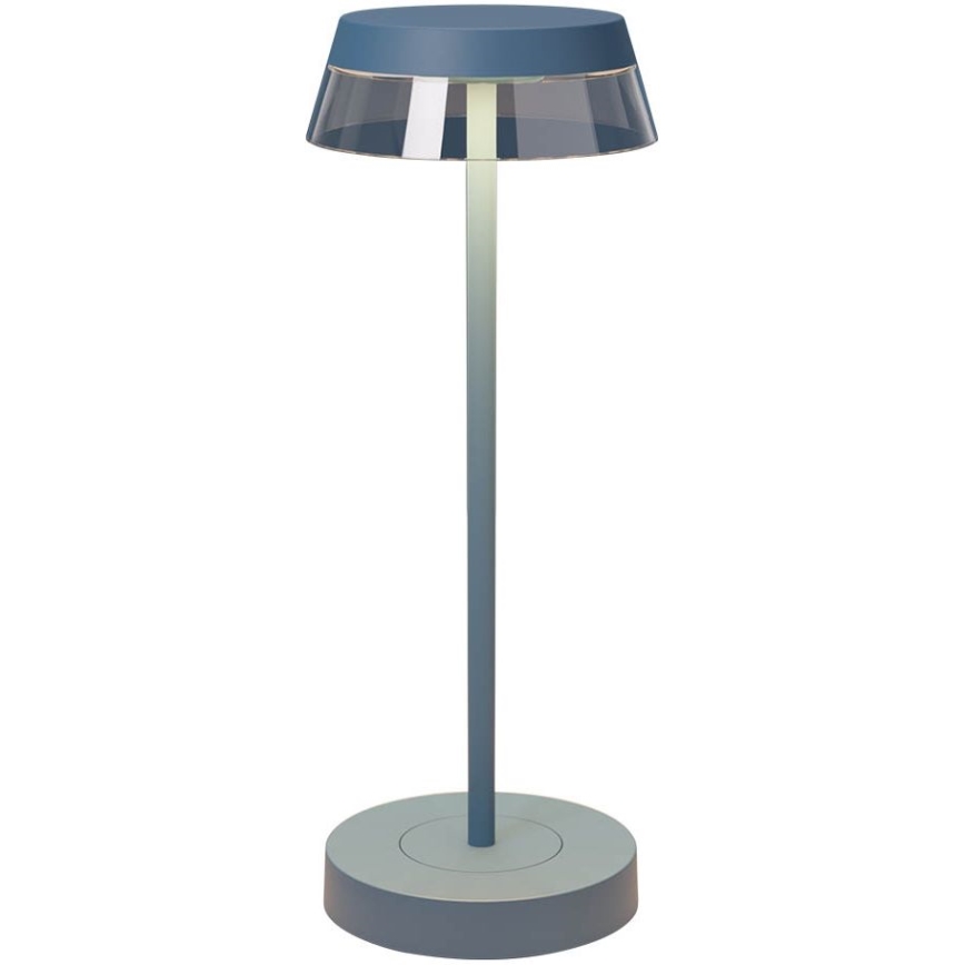 Redo 90310 - Himmennettävä LED-kosketuspöytävalaisin ILUNA LED/2,5W/5V 2700-3000K 3000 mAh IP65 sininen