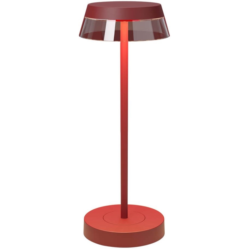 Redo 90311- Himmennettävä LED-kosketuspöytävalaisin ILUNA LED/2,5W/5V 2700-3000K 3000 mAh IP65 punainen