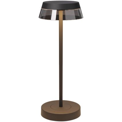 Redo 90312 - Himmennettävä LED-kosketuspöytävalaisin ILUNA LED/2,5W/5V 2700-3000K 3000 mAh IP65 musta