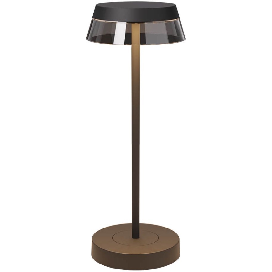 Redo 90312 - Himmennettävä LED-kosketuspöytävalaisin ILUNA LED/2,5W/5V 2700-3000K 3000 mAh IP65 musta