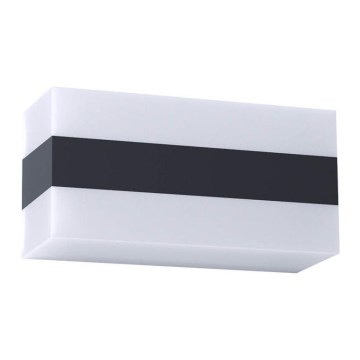 Redo 90326 - LED Ulkoseinävalaisin KODIAK LED/8W/230V IP65 valkoinen/musta