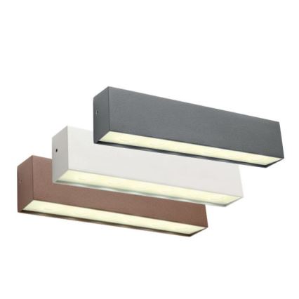 Redo 90395 - LED Ulkoseinävalaisin OMNIA LED/12W/230V 3000K IP54 ruskea