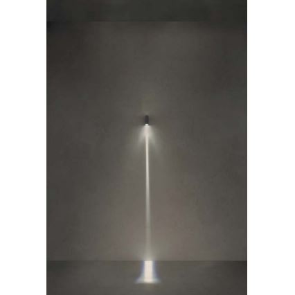 Redo 90415 - LED Ulkoseinävalaisin ACE LED/3,36W/230V 3000K IP54 harmaa
