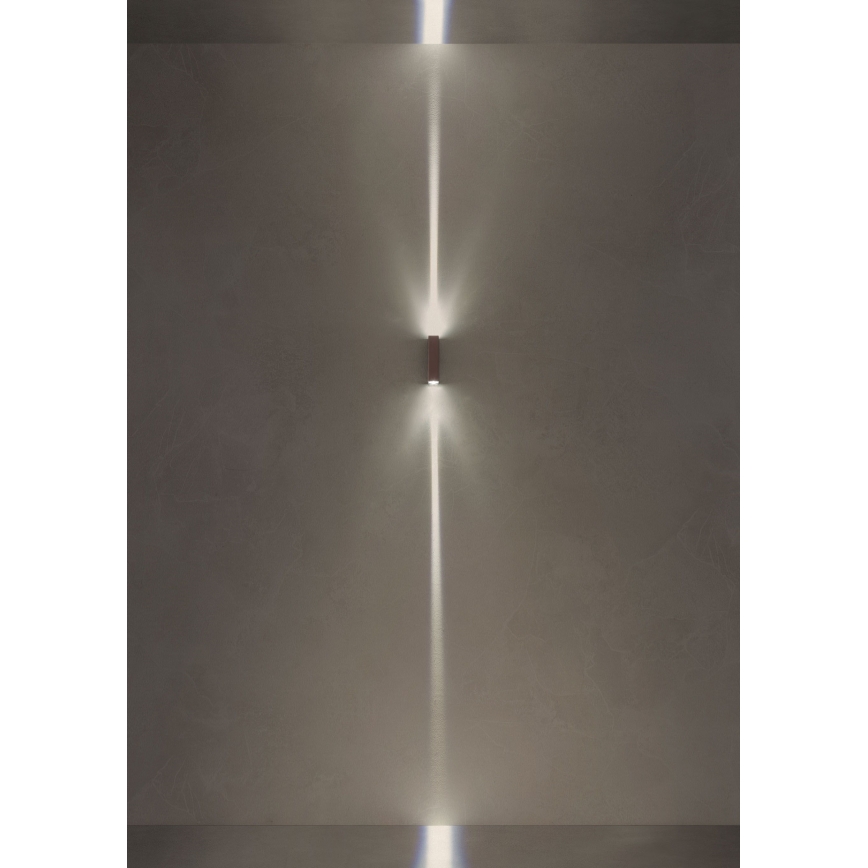 Redo 90424 - LED-ulkoseinävalaisin ACE LED/5,84W/230V 4000K IP54 ruskea