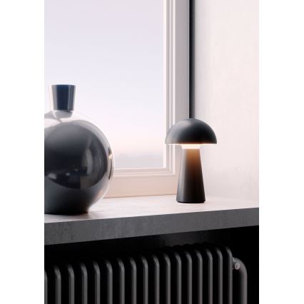 Redo 90439 - KIRA ulko-LED-lamppu, himmennettävä, kosketuskäyttöinen LED/4,7W/230V 2200 mAh IP44 musta