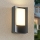Redo 90483 - LED-ulkoseinävalaisin WARP LED/8W/230V 3000K IP44 antrasiitti