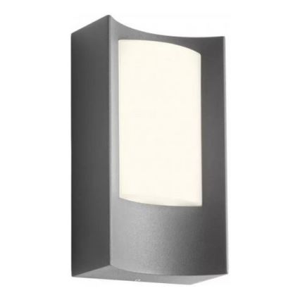 Redo 90483 - LED-ulkoseinävalaisin WARP LED/8W/230V 3000K IP44 antrasiitti