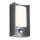 Redo 90486 - LED Ulkovalo anturilla WARP LED/8W/230V 3000K IP44 antrasiitti