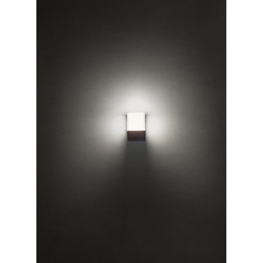 Redo 90489 - LED-ulkoseinävalaisin TOK LED/9,4W/230V IP44 antrasiitti