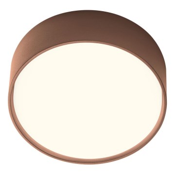 Redo 90496 - LED-ulkokattovalaisin URANIA LED/10W/230V halkaisija 16 cm 3000K IP65 ruskea