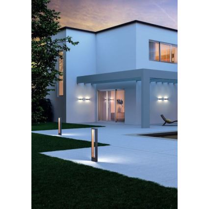 Redo 90508 - LED-ulkoseinävalaisin WALD LED/10W/230V IP65 antrasiitti