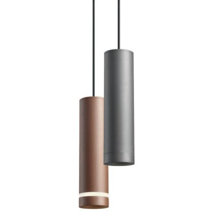 Redo 90515 - LED-ulkoriippuvalaisin KLOU LED/9W/230V IP54 ruskea
