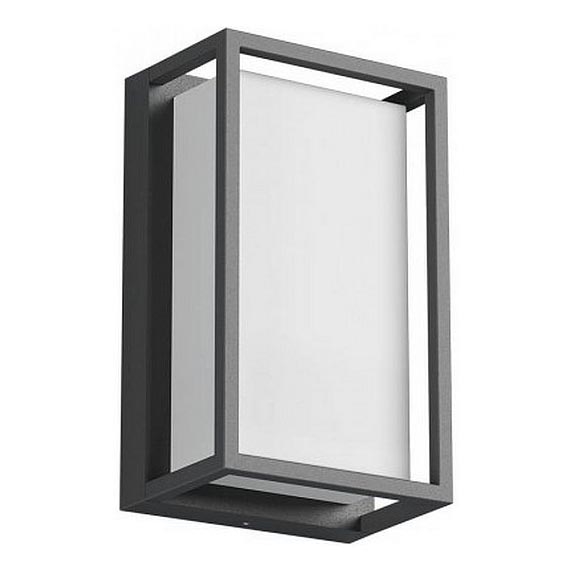 Redo 90533 - LED-ulkoseinävalaisin QUADRIS LED/12W/230V IP54 antrasiitti