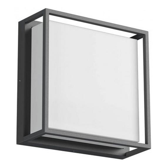 Redo 90565 - LED-ulkoseinävalaisin QUADRIS LED/20W/230V IP54 antrasiitti