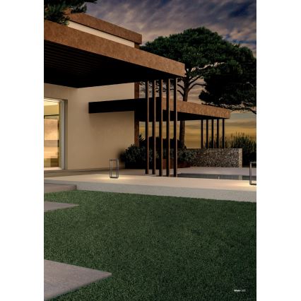 Redo 90581 - LED-ulkovalaisin WAKE LED/8W/230V 3000K 50 cm IP65 antrasiitti