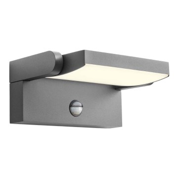 Redo 90587 - FLIP LED-ulkoseinävalaisin anturilla LED/20W/230V 3000K CRI 90 IP54 antrasiitti