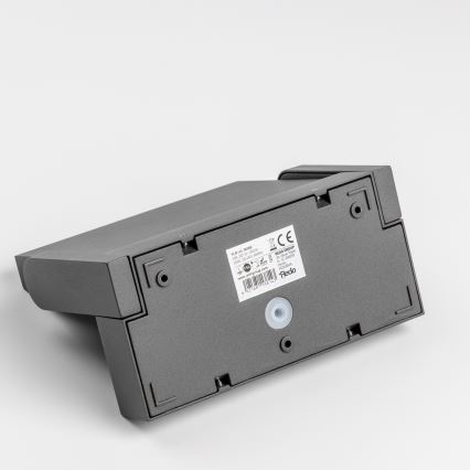 Redo 90587 - LED Ulkovalo anturilla FLIP LED/20W/230V CRI 90 3000K IP54 antrasiitti