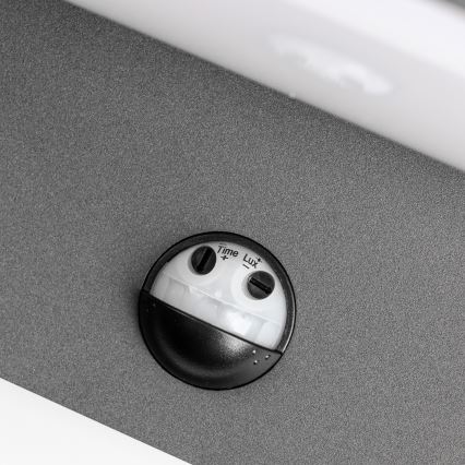 Redo 90587 - FLIP LED-ulkoseinävalaisin anturilla LED/20W/230V 3000K CRI 90 IP54 antrasiitti