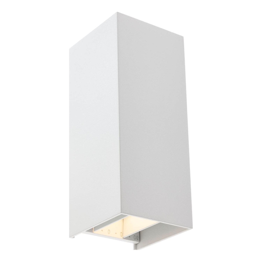 Redo 90635 - LED-ulkoseinävalaisin SONNY 2xLED/5W/230V 2200/3000/4000K IP54 valkoinen