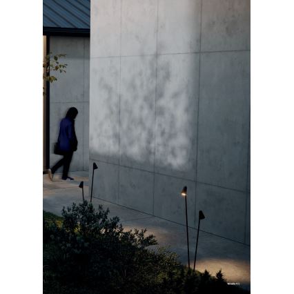 Redo 90713 - LED-ulkovalaisin NIVALIS 2xLED/6,9W/230V 3000K 110 cm IP65 vihreä