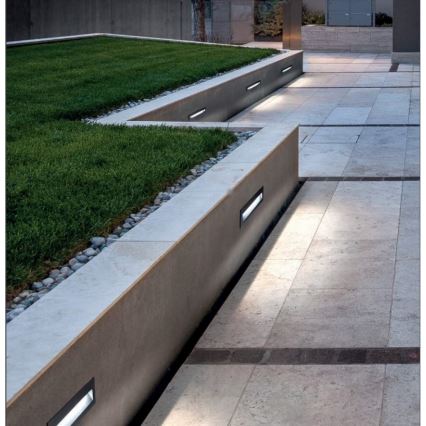 Redo 9092-LED Ulkoinen opastusvalaisin IGOR LED/6W/230V 3000K IP54 antrasiitti