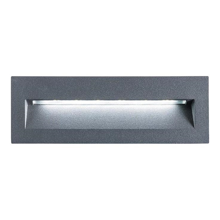 Redo 9092 - LED-ulkoportaikkovalaisimet IGOR LED/6W/230V 3000K IP54 antrasiitti