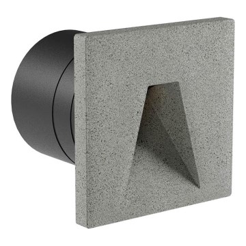 Redo 91196 - LED-ulko-opastusvalaisin BAST LED/2,5W/230V 3000K CRI 90 IP65 antrasiitti