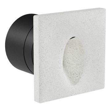 Redo 91199 - LED-ulko-opastusvalaisin BAST LED/2,5W/230V 3000K CRI 90 IP65 harmaa