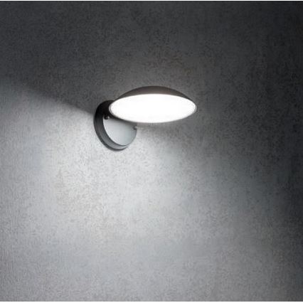 Redo 9617 - LED ulkoseinälamppu CAPP LED/12W/230V IP54 antrasiitti