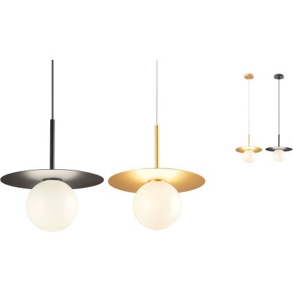 Redo UN1696_1 - Vaihtovarjostin chandelier, lamppua varten PLATO halkaisija 10 cm valkoinen
