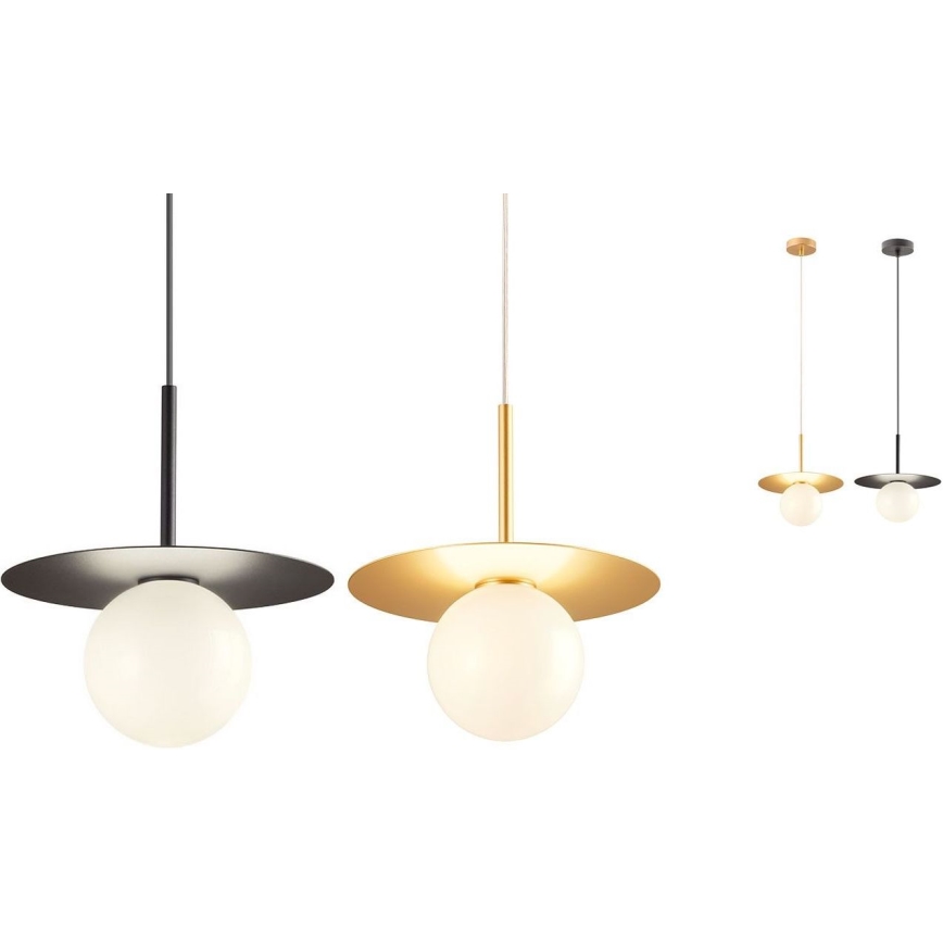 Redo UN1696_1 - Vaihtovarjostin chandelier, lamppua varten PLATO halkaisija 10 cm valkoinen