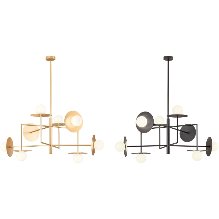 Redo UN1696_1 - Vaihtovarjostin chandelier, lamppua varten PLATO halkaisija 10 cm valkoinen