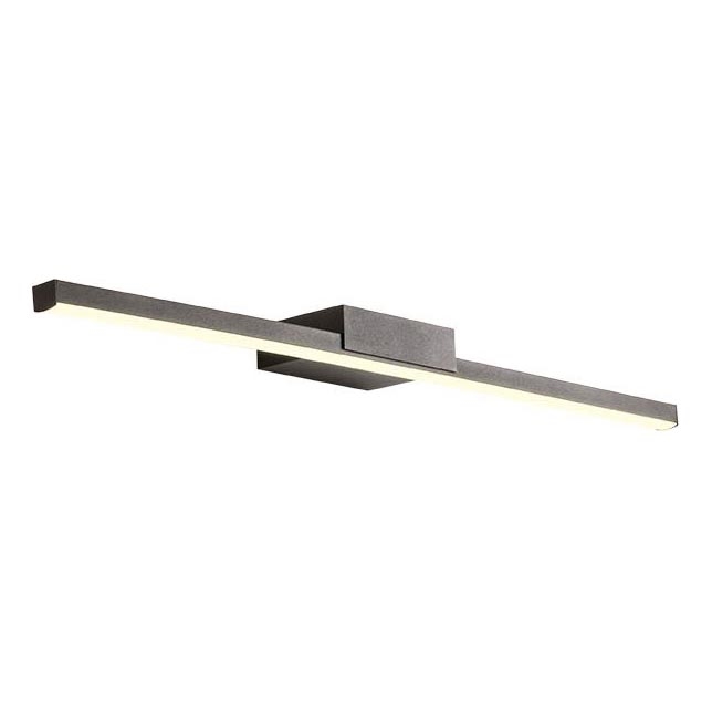 Redo01-3270 - Kylpyhuoneen LED-peilivalo ASTON LED/12W/230V 60 cm CRI 90 IP44 musta