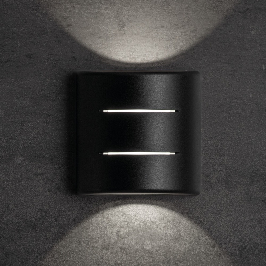 REFAZI ulkoseinävalaisin LED/6W/230V IP54, musta