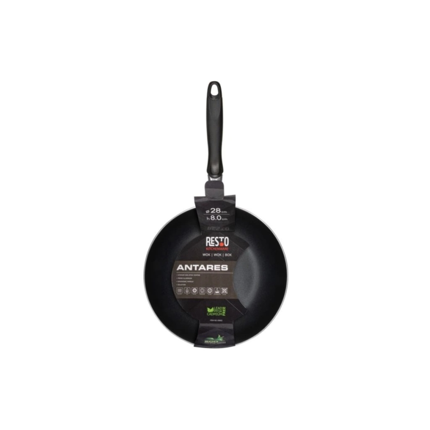 Resto - ANTARES 28 cm wok-pannu