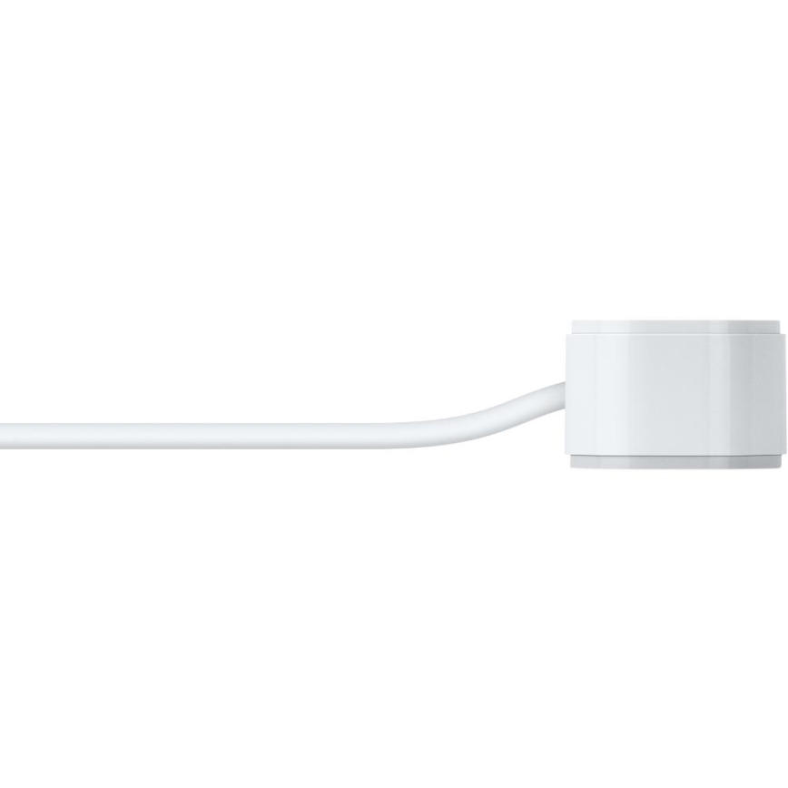 Älykäs jatko kaapeli kytkimellä 4Z Tyyppi E + 2x USB-A + 1x USB-C 1,5m Wi-Fi Tuya valkoinen
