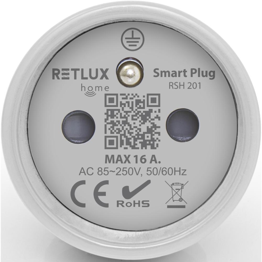 Älykäs pistoke 3680W/230V/Tyyppi E/16A Wi-Fi Tuya