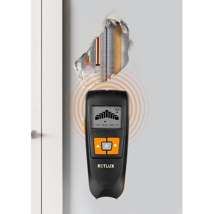 Digitaalinen maanalainen ilmaisin 4in1 9V