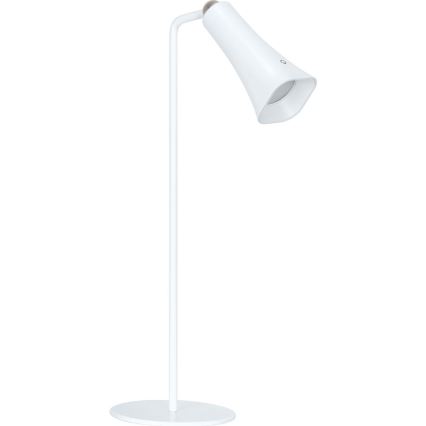 Retlux - himmennettävä ja ladattava 3-in-1 LED-lamppu LED/3W/5V 1200 mAh valkoinen