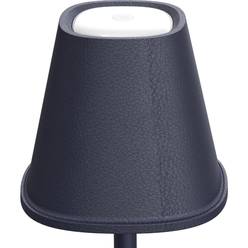 LED himmennettävä ladattava pöytävalaisin LED/3W/1800 mAh tummansininen