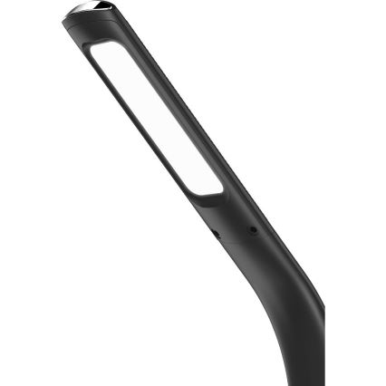 Himmennettävä LED-pöytävalaisin langattomalla latauksella Qi 5W ja näyttö LED/6W/230V 3000/4000/6000K musta