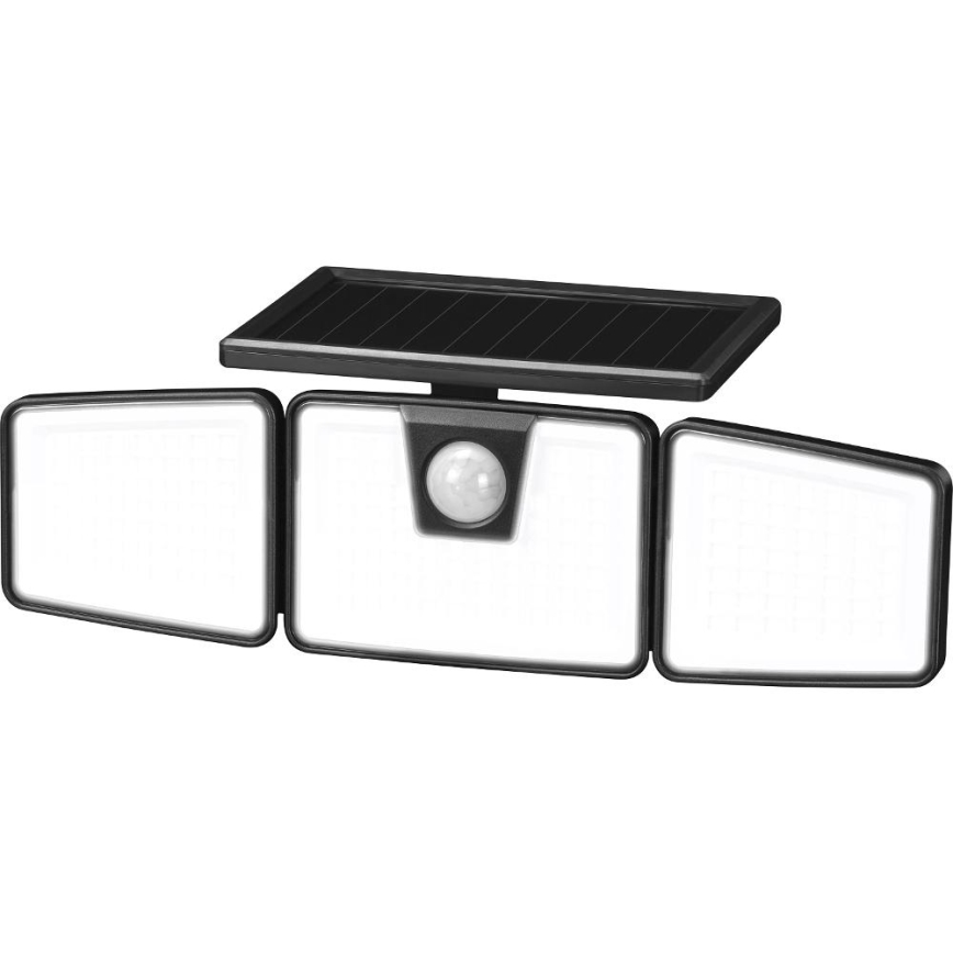 Retlux - LED-aurinkokäyttöinen heijastin anturilla LED/6,5W/3,7V 1200 mAh IP44