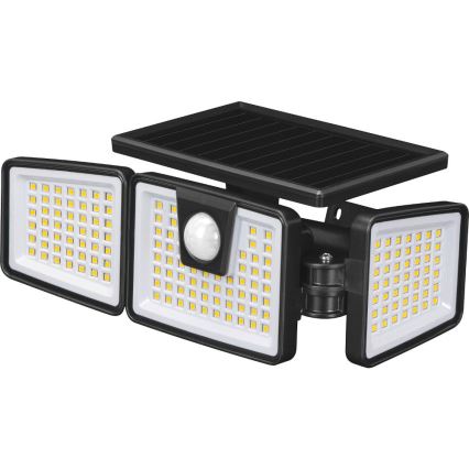 Retlux - LED-aurinkokäyttöinen heijastin anturilla LED/6,5W/3,7V 1200 mAh IP44