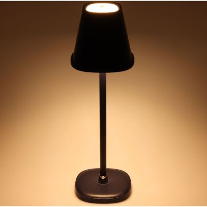 LED Himmennettävä ja ladattava pöytälamppu LED/3W/1800 mAh tummansininen