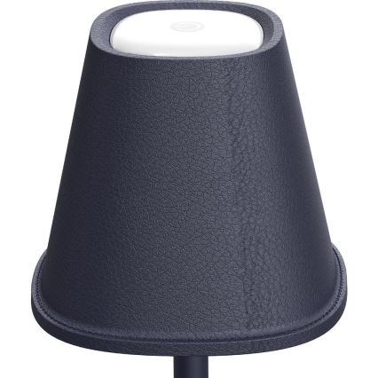LED Himmennettävä ja ladattava pöytälamppu LED/3W/1800 mAh tummansininen