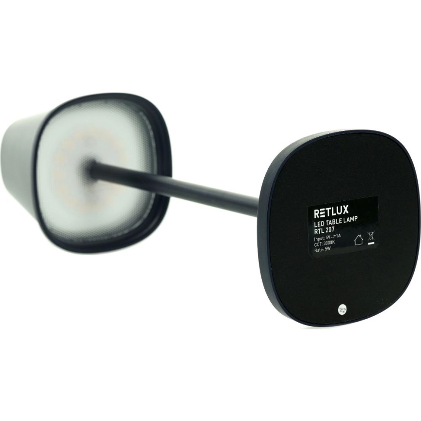 LED Himmennettävä ja ladattava pöytälamppu LED/3W/1800 mAh tummansininen