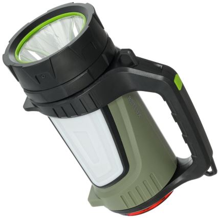 LED Himmennettävä ulko ladattava taskulamppu virtapankki LED/21W/4400mAh IP44